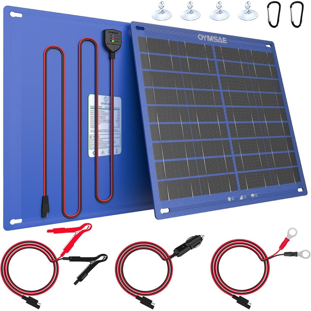 Solar Panel - Cargador de Batería Solar para Auto
