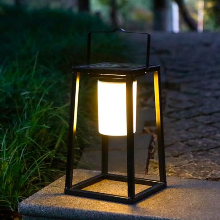 Solar Lamp - Lámpara Solar de Exterior de 5''