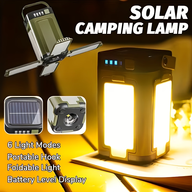 Lámpara Solar Portátil para Ca - Solar Lamp reseña y precio