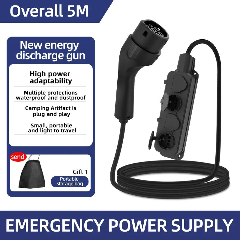 Cargador EV portátil para coch - Outdoor Power Station reseña y precio