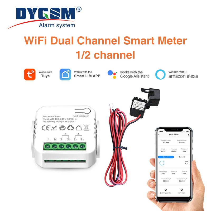 Tuya Wifi inteligente medidor  - Energy Monitor Meter reseña y precio