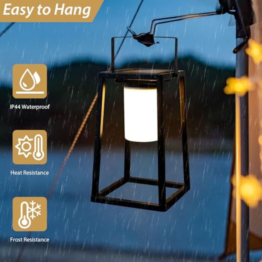 Lámpara Solar de Exterior de 5 - Solar Lamp reseña y precio