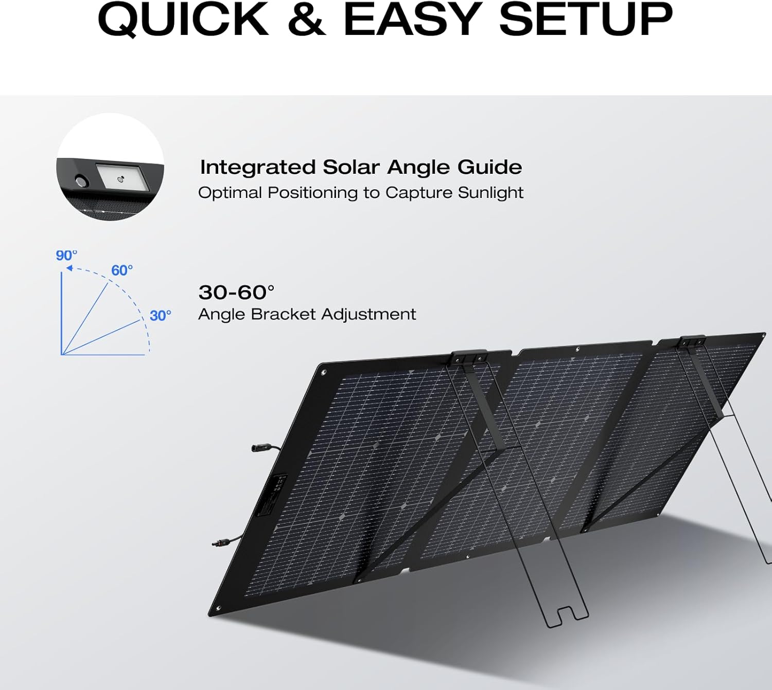 Panel Solar Plegable de 160 Va - Solar Panel reseña y precio